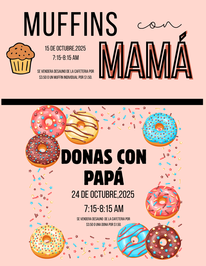 spanish muffins with mom and donuts with dad