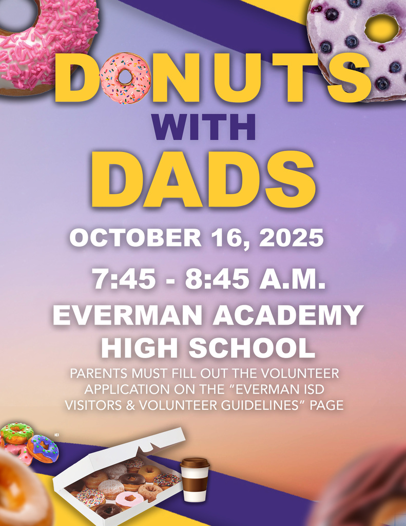 Everman ISD+Donuts With Dads