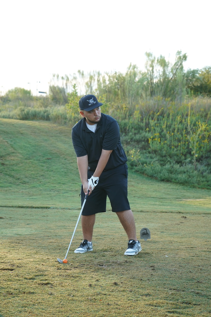 Everman Golf Team takes a swing at the tournament.