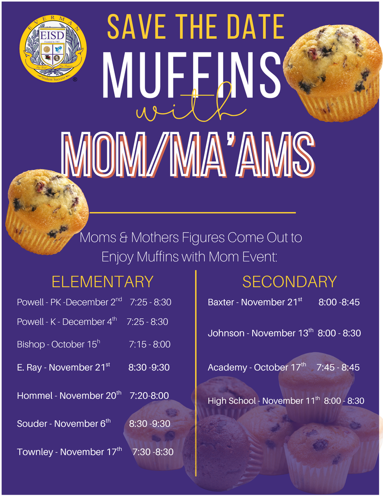 Muffins with Mom and Donuts with Dads