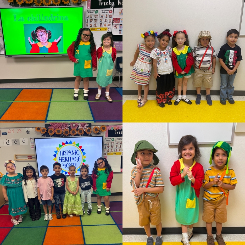 Hispanic Herritage Month class pictures