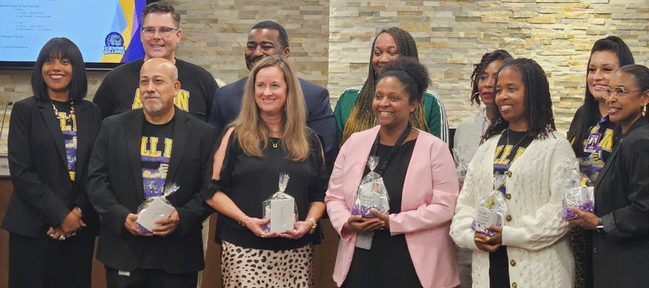 EISD Principals recognized at School Board Meeting
