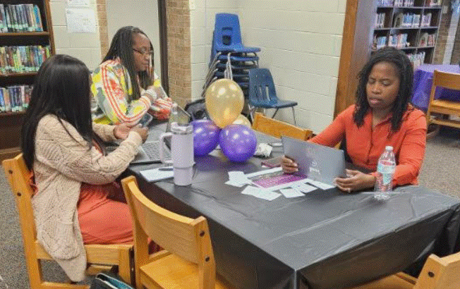 District Learning Walks at Roy Johnson STEM Academy