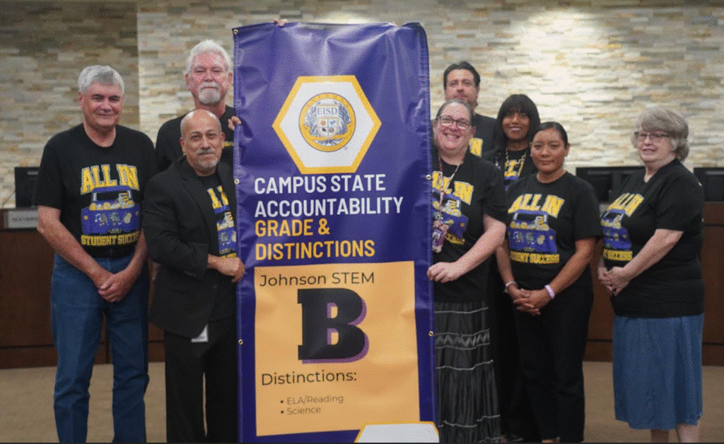 Campus State Accountability Grade and Distinctions Johnson STEM B Distinctions ELA/Reading and Science