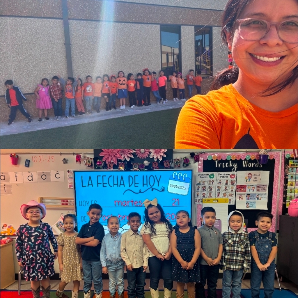 Mrs. Elizondo's class smiling