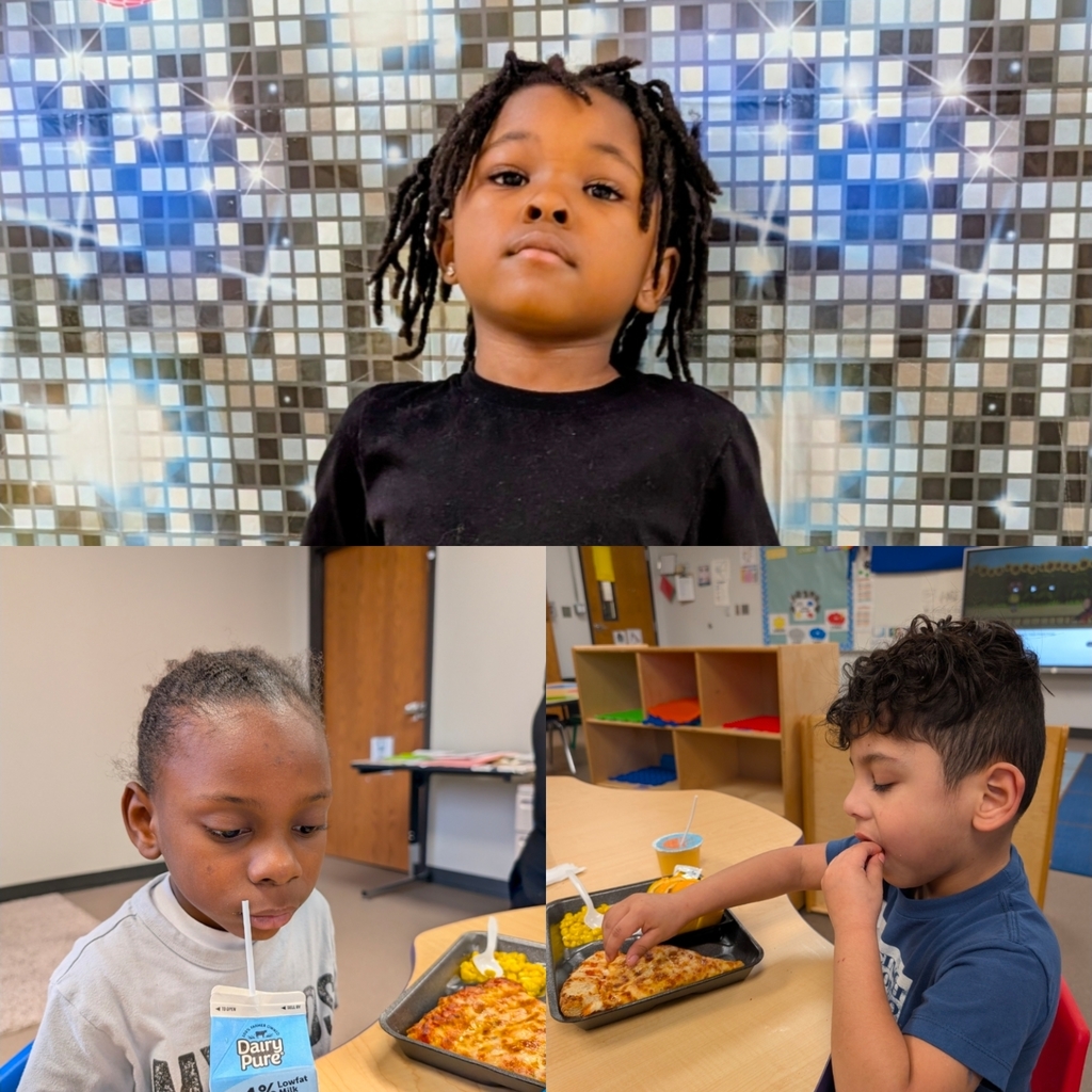 students eating lunch and smiling