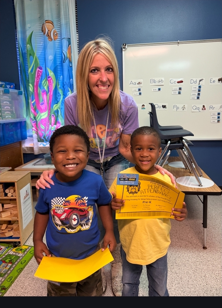 perfect attendance with Ms Holliman