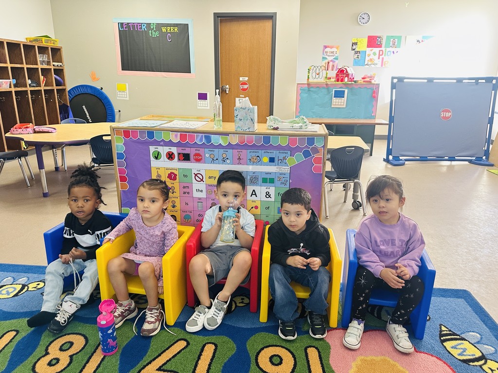 students sitting ready to learn