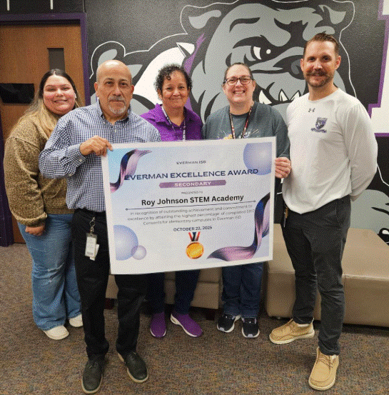 Everman Excellence Award Secondary