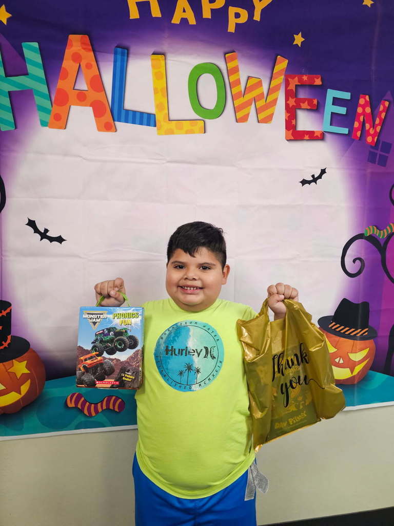 students at book fair