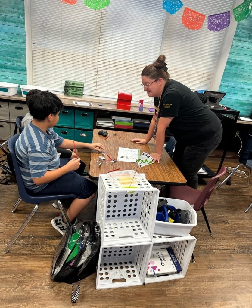 Hommel Robotics Club building robot art and flying drones