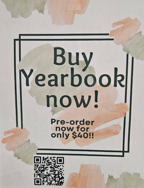 Buy Yearbook now! Pre-order now for only $40!!