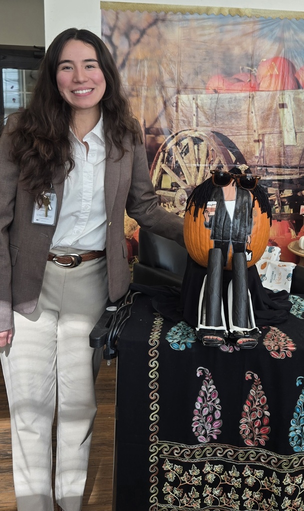 Hommel had so much fun creating pumpkin twins for some of our staff! 