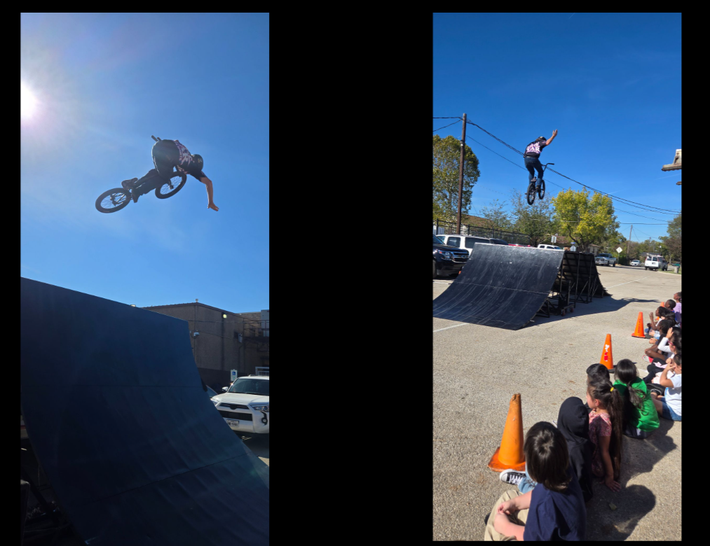 Hommel students who  sold at least  2 cases of The World's Finest Chocolate, earned a ticket to an amazing BMX show by Lone Satar Action Sports !  Our students and our staff had a great time! 