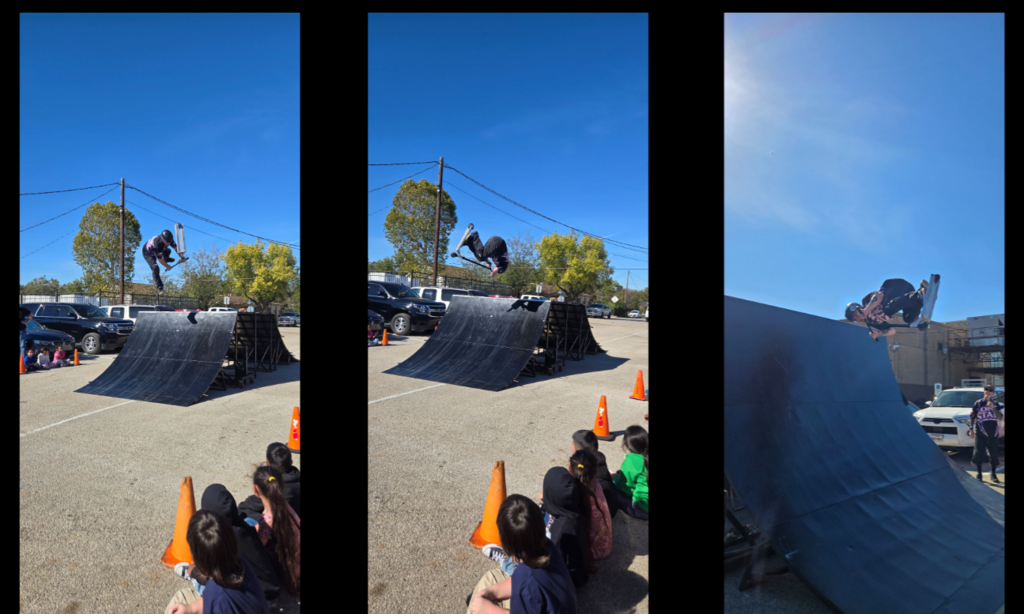 Hommel students who  sold at least  2 cases of The World's Finest Chocolate, earned a ticket to an amazing BMX show by Lone Satar Action Sports !  Our students and our staff had a great time! 