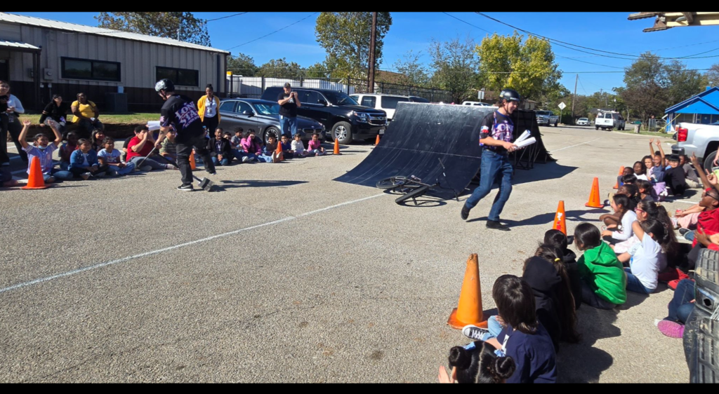 Hommel students who  sold at least  2 cases of The World's Finest Chocolate, earned a ticket to an amazing BMX show by Lone Satar Action Sports !  Our students and our staff had a great time! 