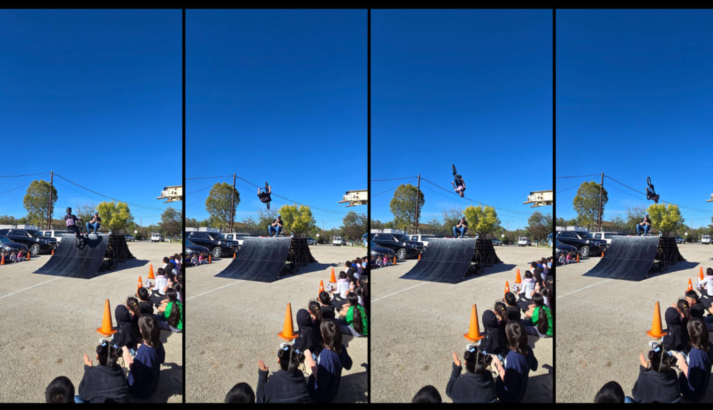 Hommel students who  sold at least  2 cases of The World's Finest Chocolate, earned a ticket to an amazing BMX show by Lone Satar Action Sports !  Our students and our staff had a great time! 