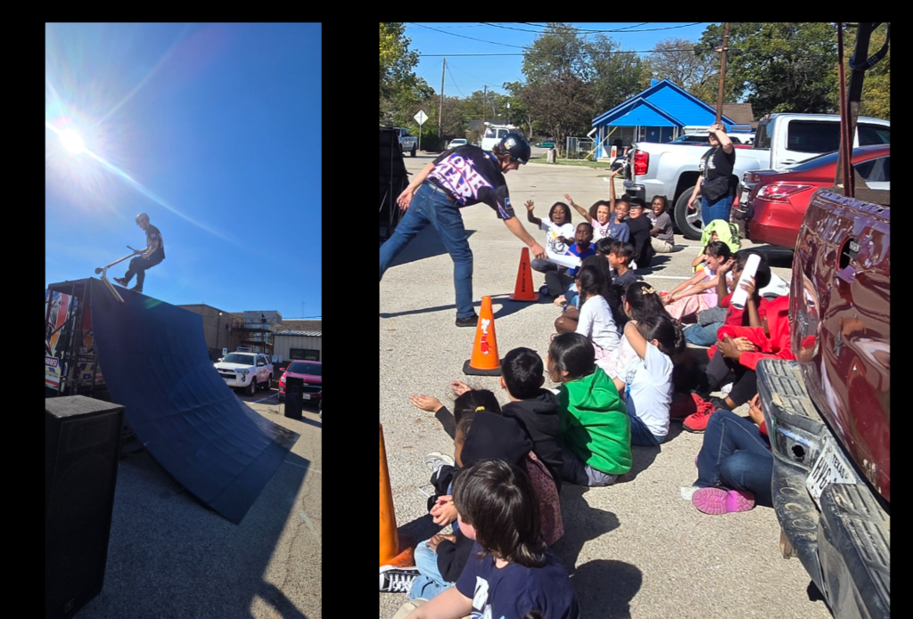 Hommel students who  sold at least  2 cases of The World's Finest Chocolate, earned a ticket to an amazing BMX show by Lone Satar Action Sports !  Our students and our staff had a great time! 