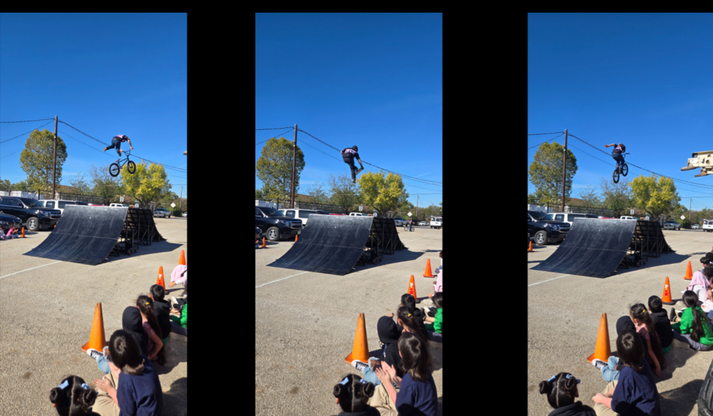 Hommel students who  sold at least  2 cases of The World's Finest Chocolate, earned a ticket to an amazing BMX show by Lone Satar Action Sports !  Our students and our staff had a great time! 