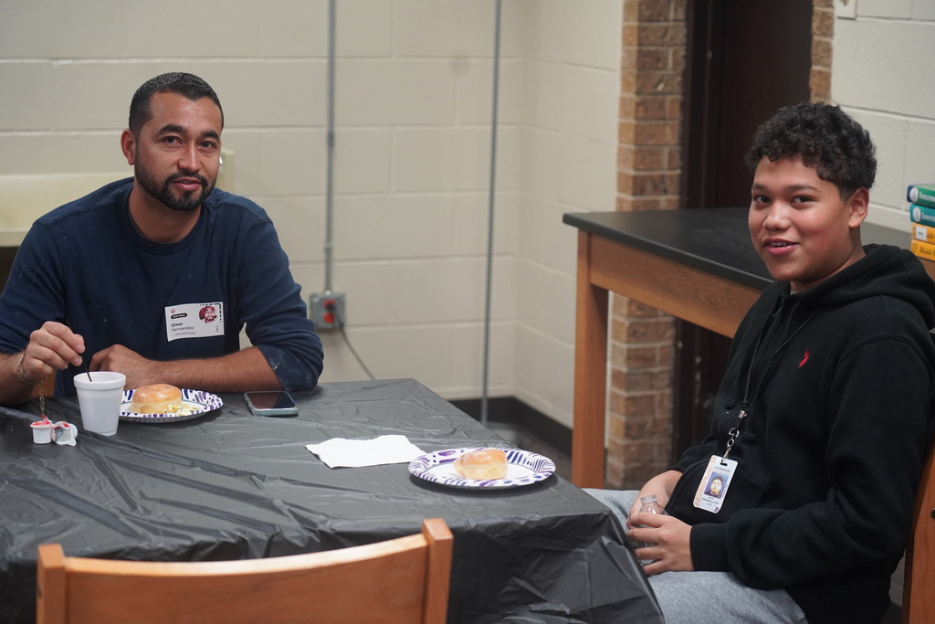 Everman ISD+Donuts With Dads