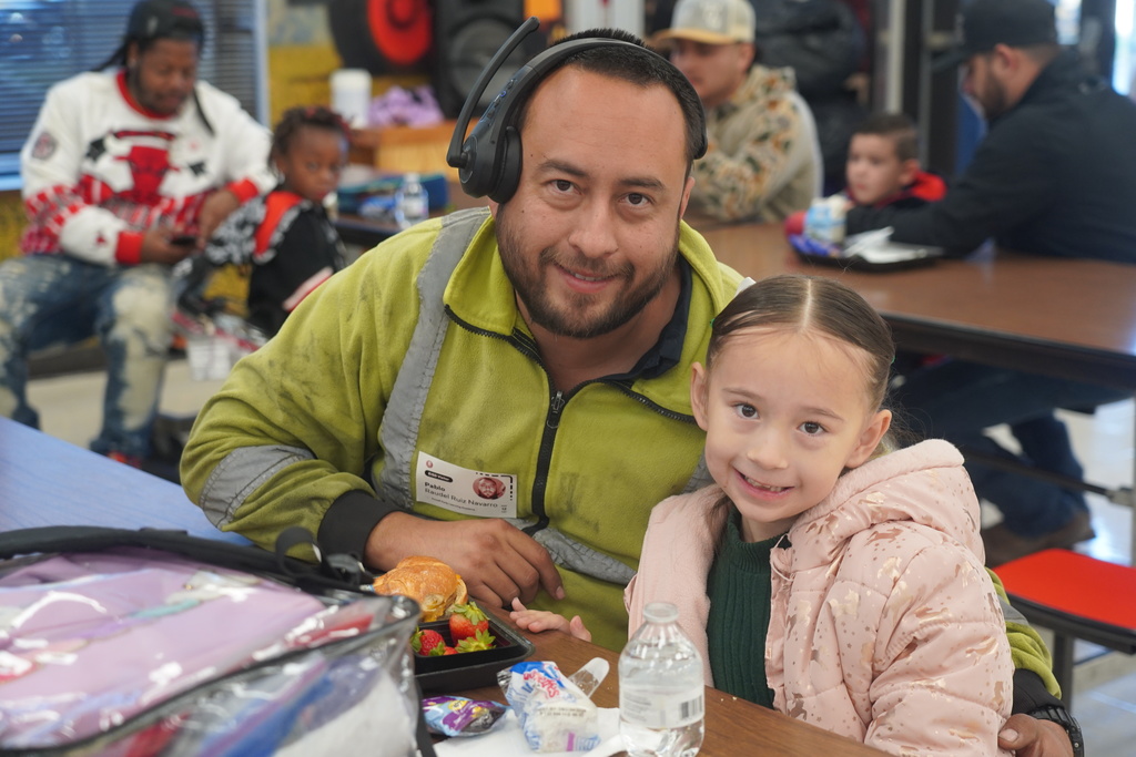 Everman ISD+Donuts With DadsDPKinder0