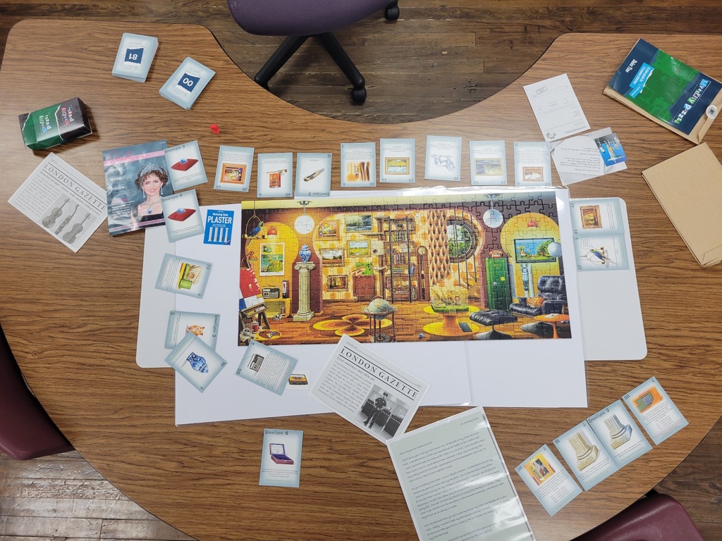Puzzle club is using logic and reasoning to find a notorious art thief!