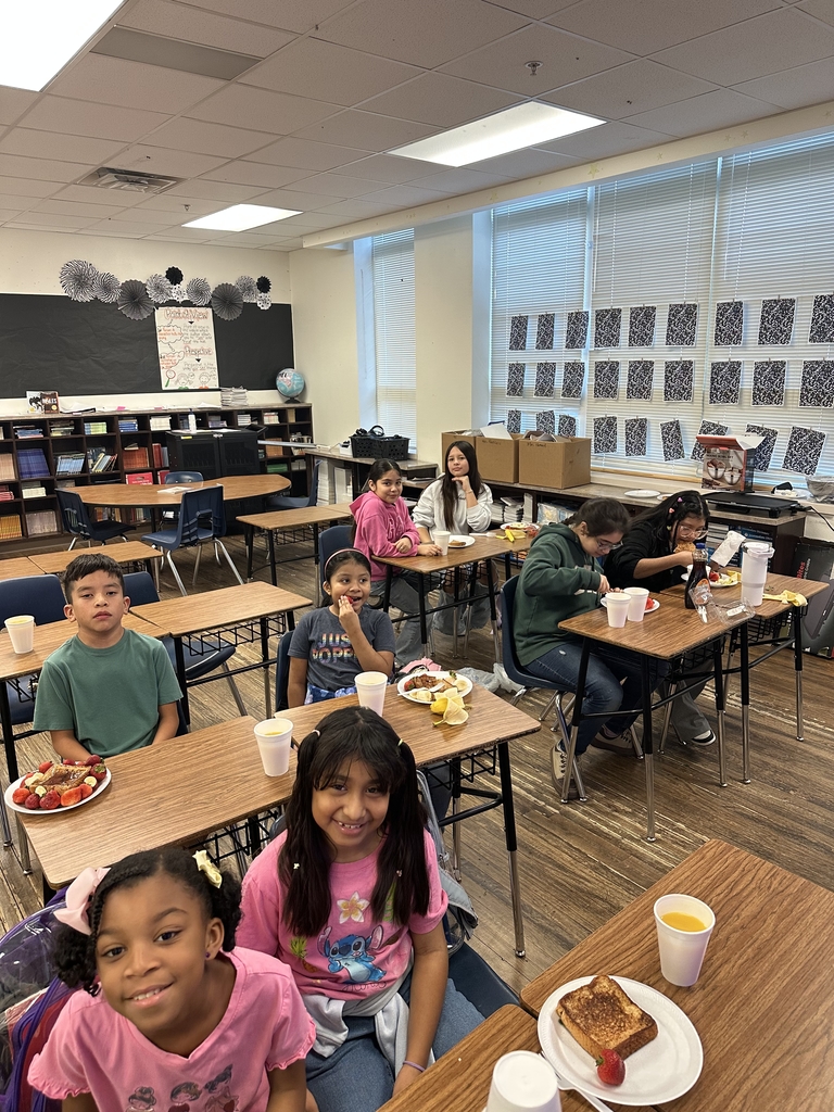 Cooking club making french toast! yum 