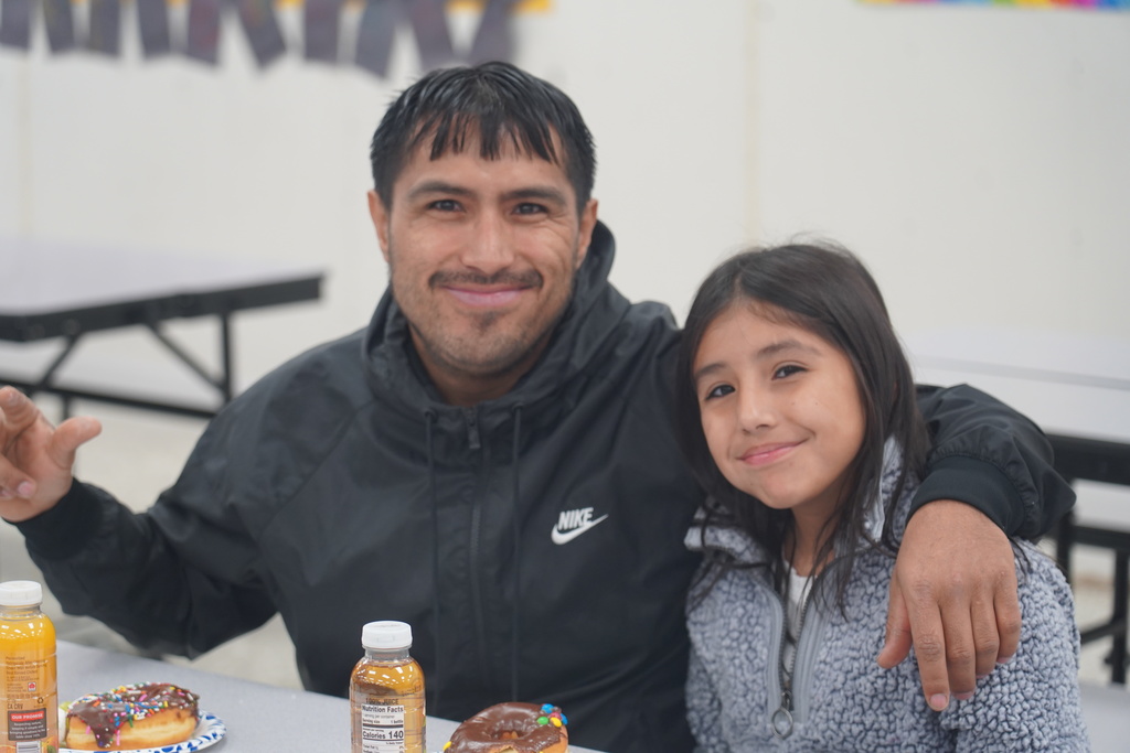 Everman ISD+Donuts With DadsSouder15