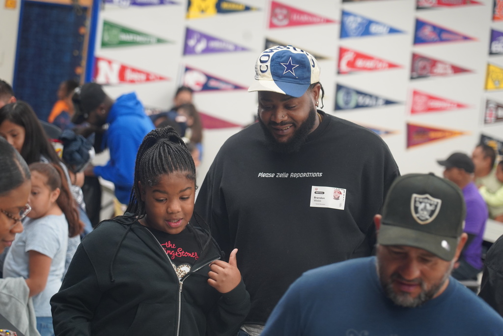 Everman ISD+Donuts With DadsSouder16