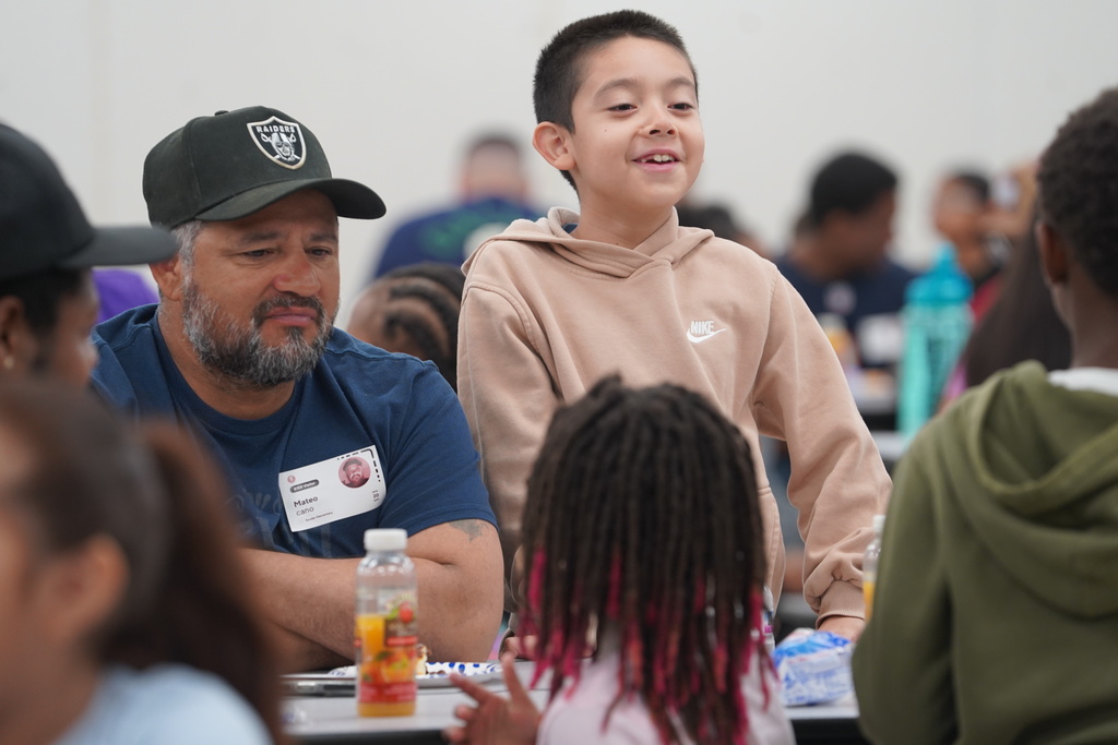 Everman ISD+Donuts With DadsSouder12