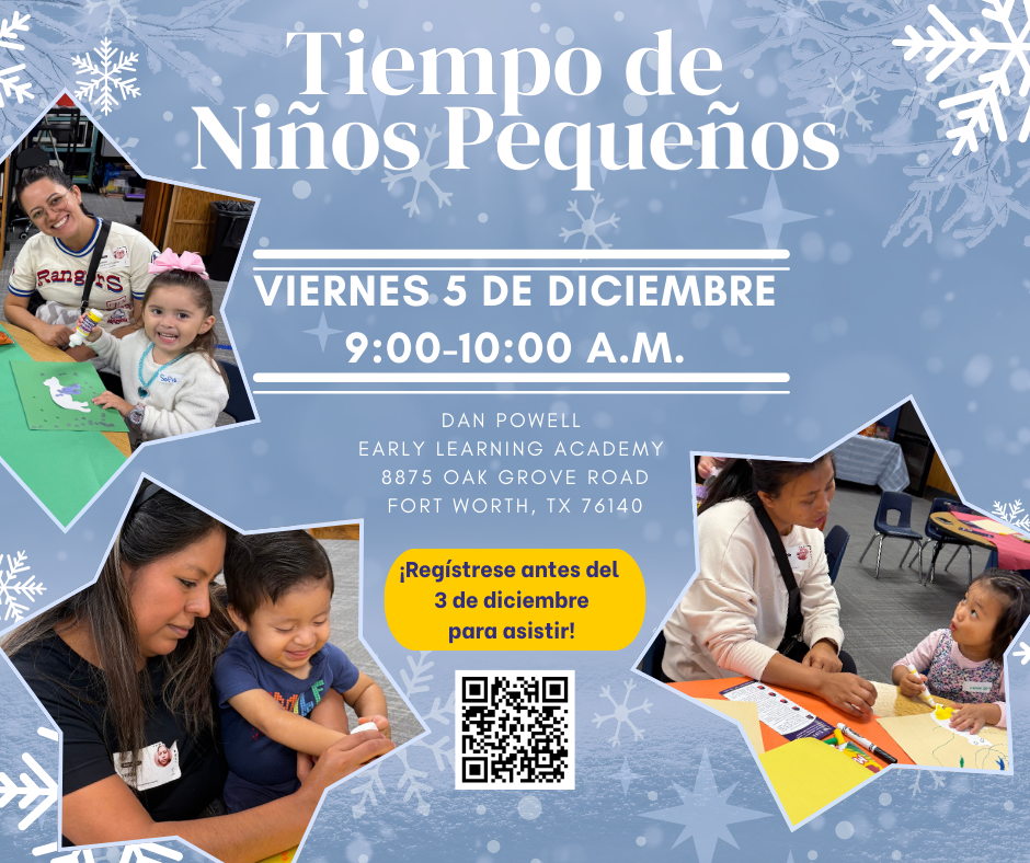 Toddler Time December 5th from 9-10 am