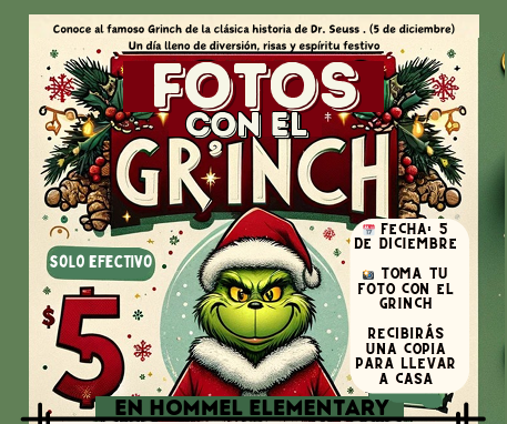 Grinch flyer Spanish