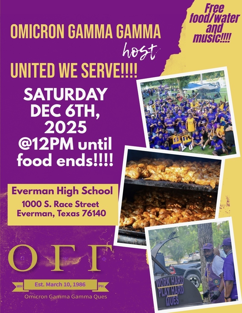 #UnitedWeServe #OmegaPsiPhi #OGGQues #CommunityFirst #EvermanTX #GivingBack #ServiceInAction