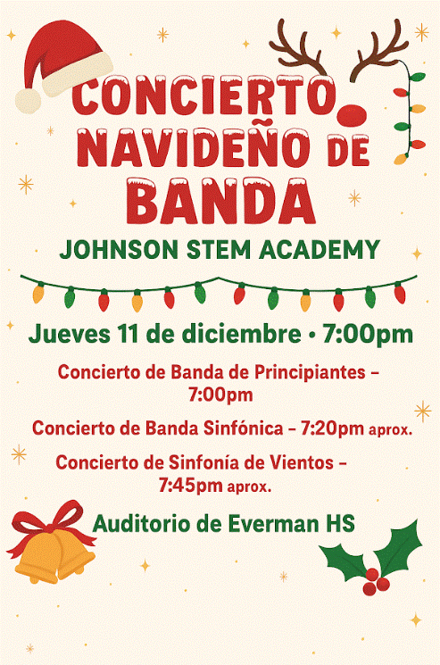 Winter Christmas Band Concert!