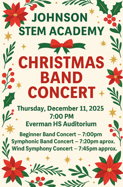 Winter Christmas Band Concert!