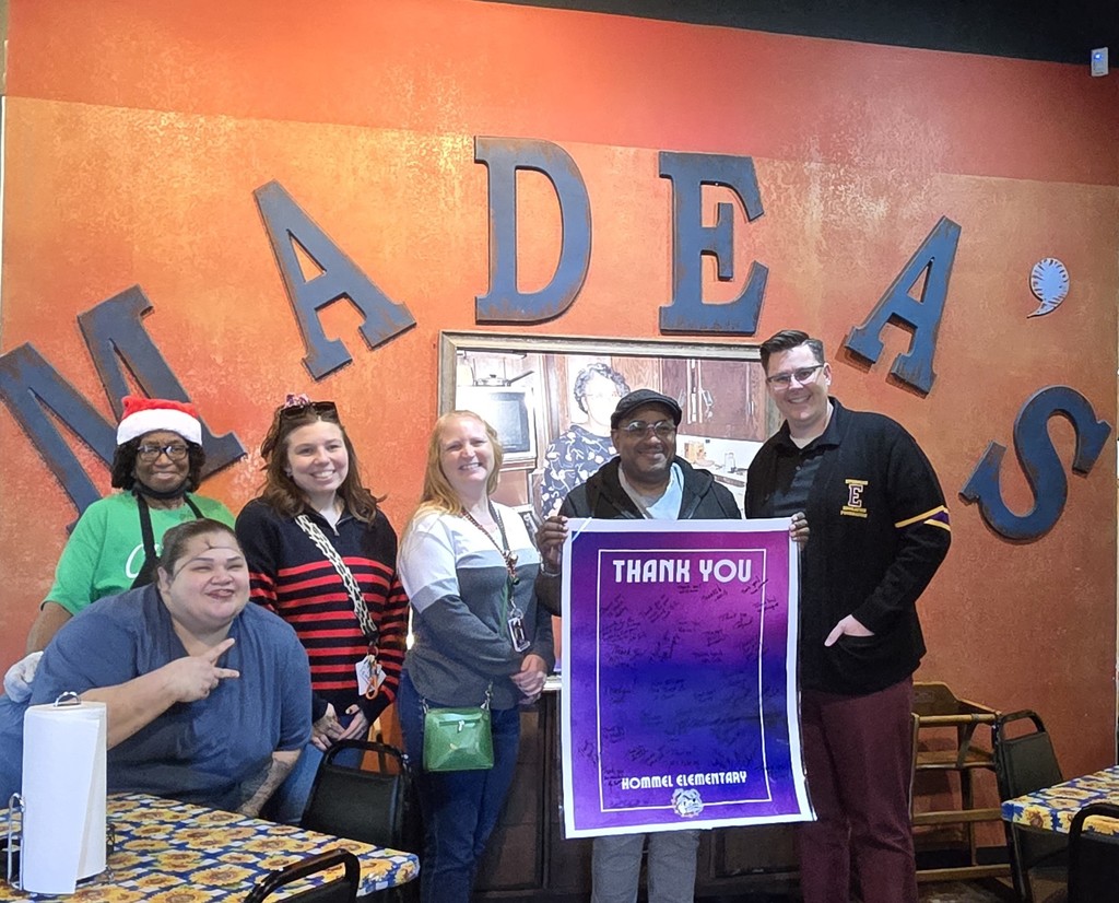 Hommel is so proud to be a part of the Everman community. We are humbled by the support of some very special local businesses. Thank you to Cross Roads, Hickory Stick, Madea’s and The Happy Armadillo for donating towards our Everman Education Foundation campus auction basket. The money raised will benefit students and staff across the district. When schools and local business work together the whole community thrives!