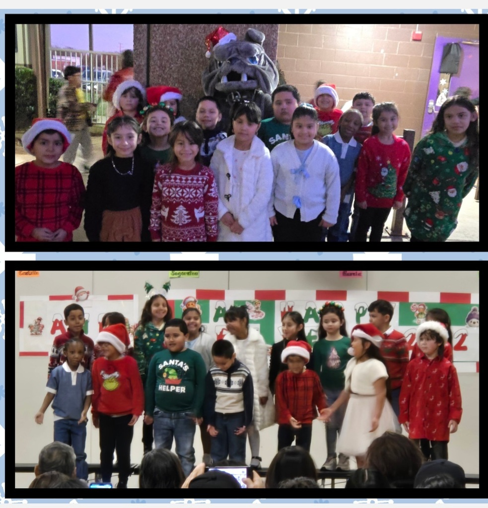 Hommel celebrating the season! Mr.Bailey and our students worked hard to put on a great show. Thanks to our families who packed the gym leaving standing room only!