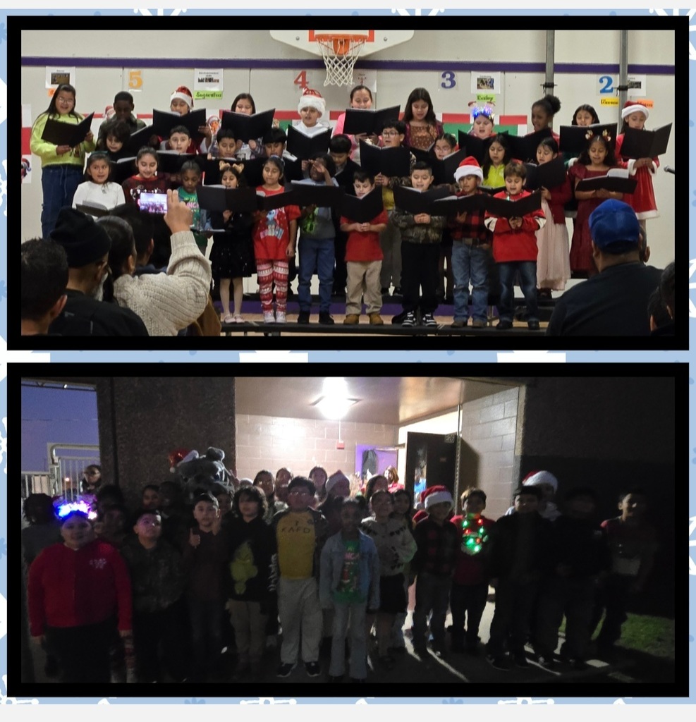 Hommel celebrating the season! Mr.Bailey and our students worked hard to put on a great show. Thanks to our families who packed the gym leaving standing room only!