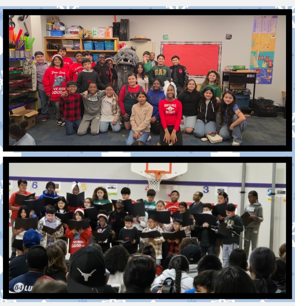 Hommel celebrating the season! Mr.Bailey and our students worked hard to put on a great show. Thanks to our families who packed the gym leaving standing room only!