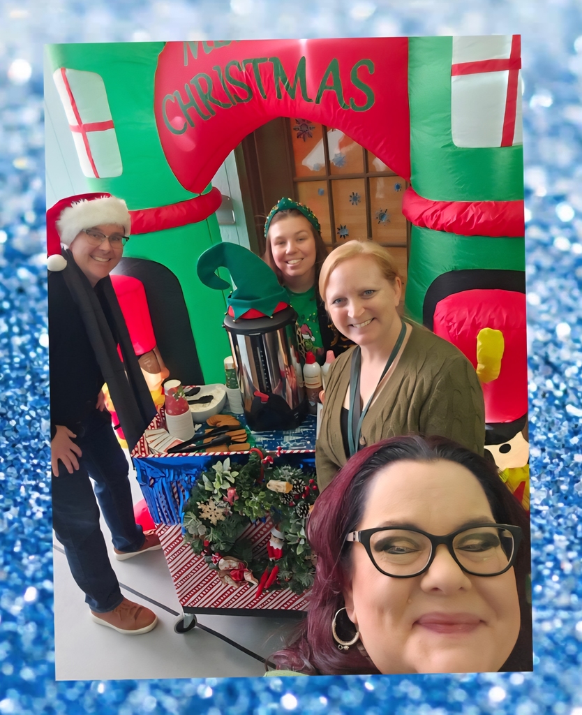 The Hommel Leadership team delivered holiday cheer to our hard working staff today! 