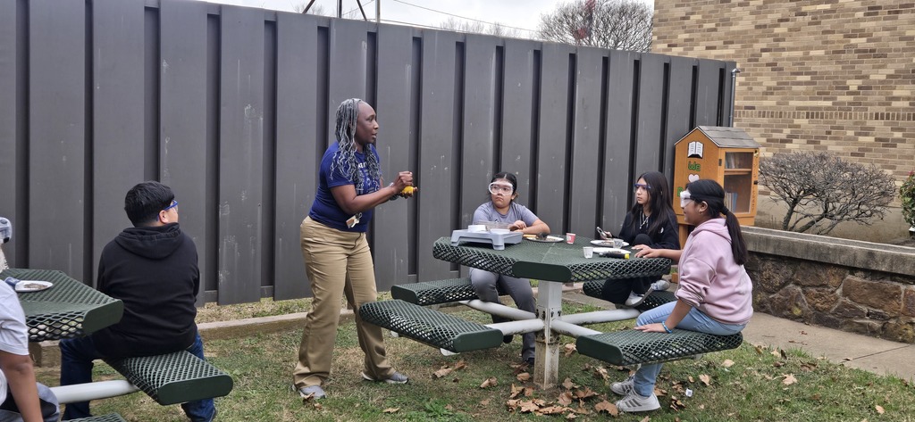 Mrs. Harkless's 5th grade science classes created sedimentary rocks today.  They used the principles of erosion,  friction,  heat and compression in this fun and messy lab.   
