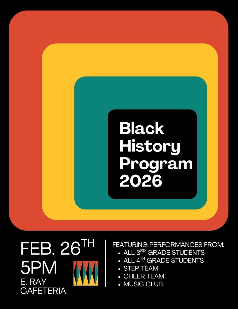 Black History Program Flyer