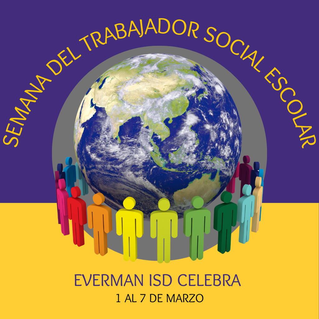 Everman ISD proudly celebrates our School Social Workers who support the whole child every day. From strengthening families to advocating for student well-being, their compassion and dedication make a lasting difference in the lives of our students and campuses.  Thank you for being a steady source of support, care, and connection. We appreciate all you do! 🌟  #EvermanISD #SchoolSocialWorkerWeek #WholeChild #StudentSupport #EISDProud