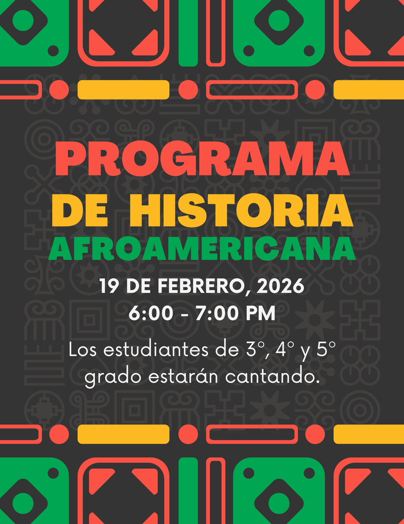 black history program february 19 from 6-7pm