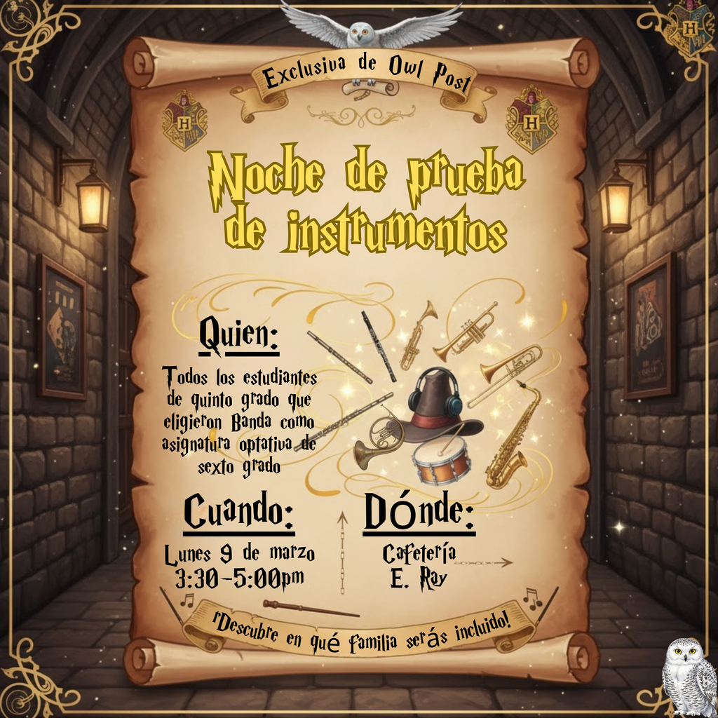 Noche de prueba de instrumentos