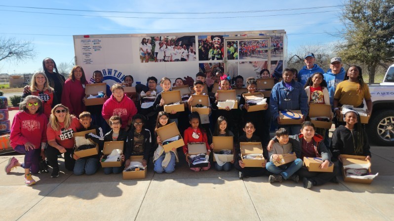 Cowtown Shoe fitting fun