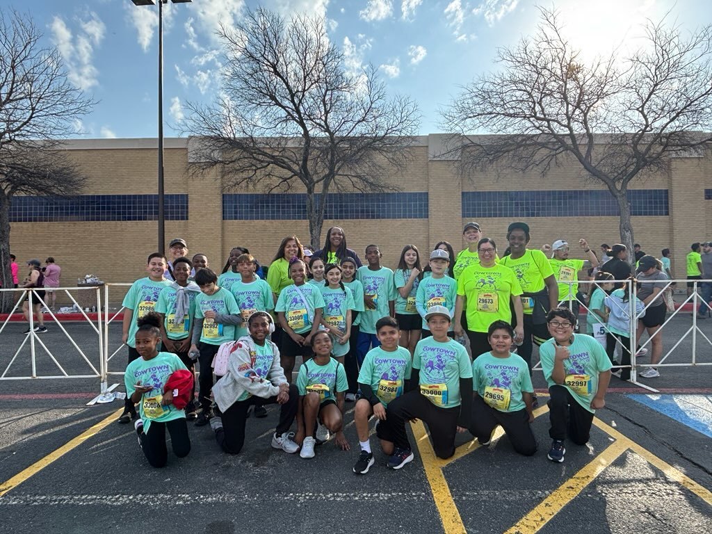 Cowtown Kids Marathon 5K fun