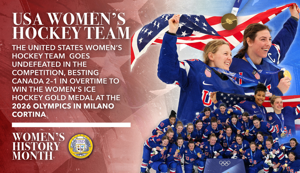 Everman ISD+WomensHistoryMonth_WomensHockey