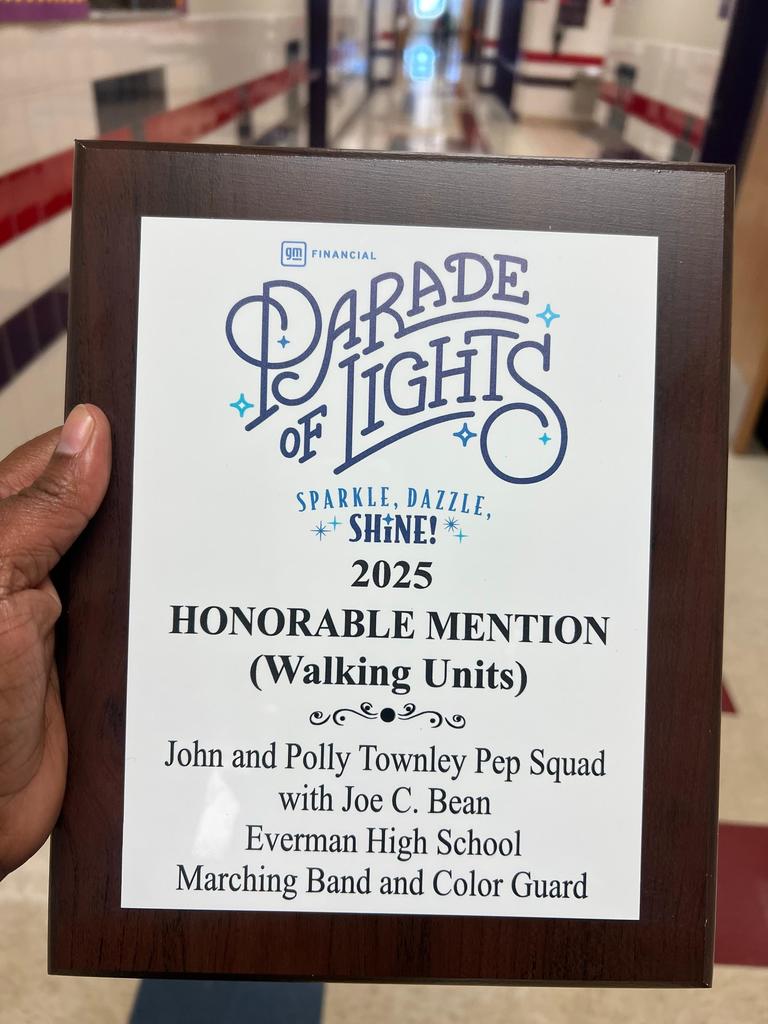 Honorable Mention Award
