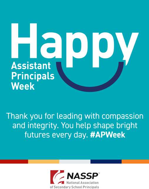 Happy Assistant Principals Week